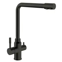 Змішувач для кухНі Mixxus SUS-021 Black з вих. для питної води (MI5861)
