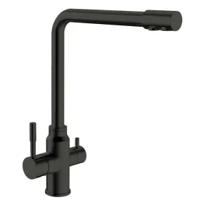 Смеситель Для кухни Mixxus SUS-021 Black с вых. для питьевой воды (MI5861) №1