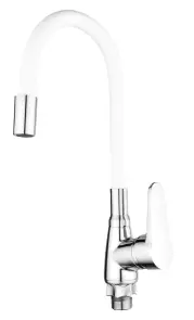 Змішувач для кухНі Mixxus Elvis 014 (Nut) Refl.White (без підведення) (MI6309) №1