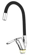 Змішувач для кухНі Mixxus FANY 011 (Nut) Refl.Black (без підведення) (MI6287)