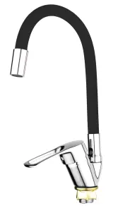 Змішувач для кухНі Mixxus FANY 011 (Nut) Refl.Black (без підведення) (MI6287) №1