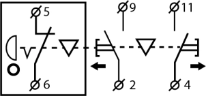 Пост кнопковий XAL-B3-271 №4
