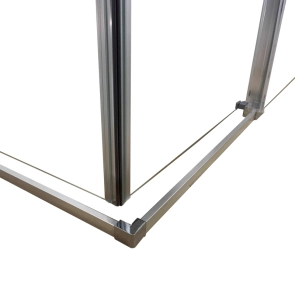 Душова кабіна без піддону Koer SR SC03-90x90x200-TR-01 прозоре скло Easy Clean 6мм, хром (KR5 №2