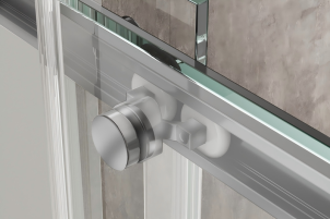 Душова кабіна без піддону Koer SR SC03-90x90x200-TR-01 прозоре скло Easy Clean 6мм, хром (KR5 №6