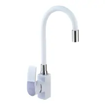 Смеситель Для кухни Mixxus Magnum 011 (Nut) White-CHR.Refl.White (MI6204)