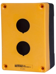 Корпус HJ9-2 (2-місний) жовтий №1