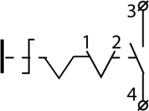 XAL-D134H29 Пост одноместный переключатель 2-позиционный №5