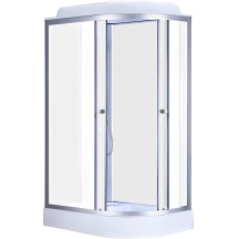 Бокс душовий без гідромасажу Mixxus WAVE SB02-120x80x215-L-FB SATIN з низьким піддоном (MI6892)