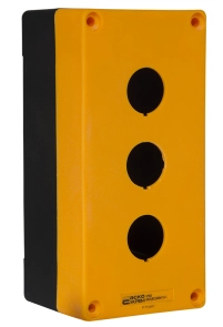 Корпус HJ9-3 (3-місний) жовтий №1