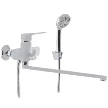 Смеситель Для ванны Mixxus Nevada 006 Euro Белый (MI5799)