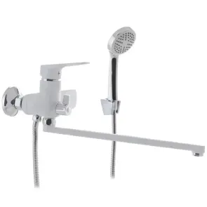 Змішувач для ванни Mixxus Nevada 006 Euro Білий (MI5799) №1