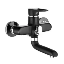 Смеситель Для ванны Mixxus Elba 009 (EURO) BLACK (MI6580)