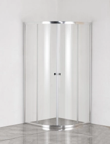 Душевая кабина Без поддона Mixxus PLAIN SC01-90x90x185-TR CHROME прозрачное стекло 4мм (MI6899) №2
