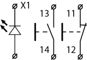 XAL-B371H29 Пост тримісний "Старт1-Стоп-Сигнал" №2