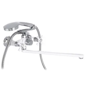Змішувач для ванни Mixxus Omega 140 White (MI2768) №1