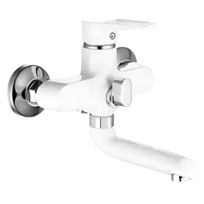 Смеситель Для ванны Mixxus Elba 009 (EURO) WHITE (MI6586) №1