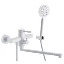 Смеситель Для ванны Mixxus SUS-006 (Euro) White из нерж. стали SUS304 (MI5756)
