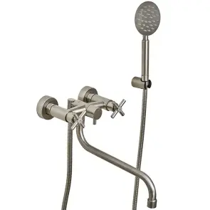 Смеситель Для ванны Mixxus DVE-006-B (Euro) из нерж. стали SUS304 (MI6083) №1