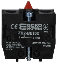 ZB2-BE102 NС Контакт к постам