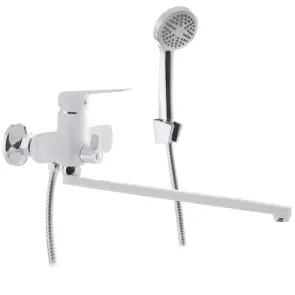 Змішувач для ванни Mixxus Oregon 006 Euro Білий (MI5793) №1