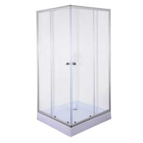 Душевая кабина Без поддона Mixxus CUBIC SC01-90x90x185-TR CHROME прозрачное стекло 4мм (MI6906) №2