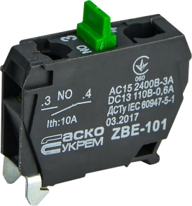 ZBE-101 N/О Контакт до постів керування XAL-D №1