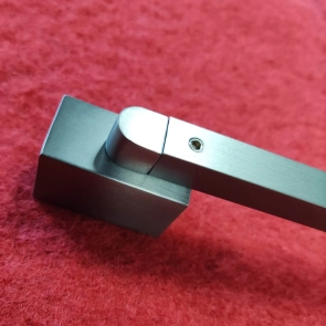 Шторки стеклянные на ванну Koer SR BS04-95x140-TR-07 прозрачное стекло 6мм, графит (KR5404) №8
