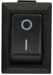 KCD5-101 B/B Перемикач 1 клав. чорний №2