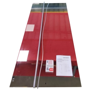 Бічна стінка для кабіни Koer SR SW01-90x200-TR-01 прозоре скло Easy Clean 8мм, хром (KR5381) №3