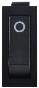 KCD3-101 B/B Перемикач 1 клав. чорний №2