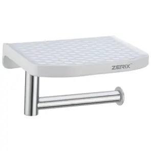 Бумагодержатель с полкой Zerix A8103 (ZX2819) №1
