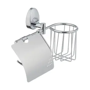 Бумаготримач з кришкою та кошиком Zerix LR3303-1 (LL1425) №1