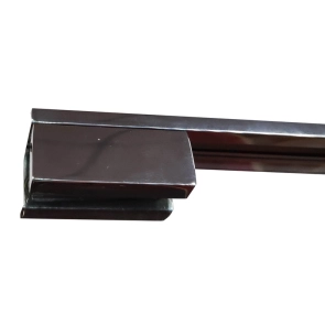 Душевая перегородка Koer SR SP02-100x200-TR-01 Walk-In прозрачное стекло Easy Clean 8мм, хром (KR53 №11