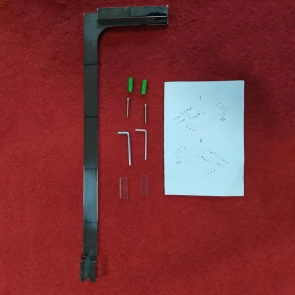 Душевая перегородка Koer SR SP02-100x200-TR-01 Walk-In прозрачное стекло Easy Clean 8мм, хром (KR53 №16