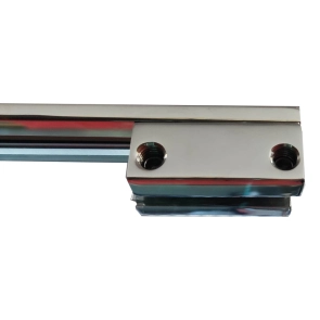 Душевая перегородка Koer SR SP02-100x200-TR-01 Walk-In прозрачное стекло Easy Clean 8мм, хром (KR53 №21