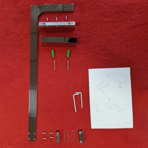 Душевая перегородка Koer SR SP02-100x200-TR-01 Walk-In прозрачное стекло Easy Clean 8мм, хром (KR53 №25