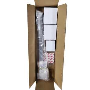 Бічна стінка для кабіни Koer SR SW04-80x200-TR-01 прозоре скло Easy Clean 10мм, хром (KR5389 №18