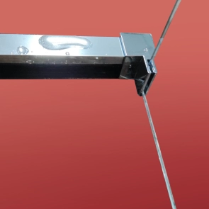 Боковая стенка для кабины Koer SR SW05-90x200-TR-01 прозрачное стекло Easy Clean 6мм, хром (KR5407) №21