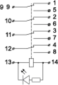 Реле LY4 (АС 36 V) №4
