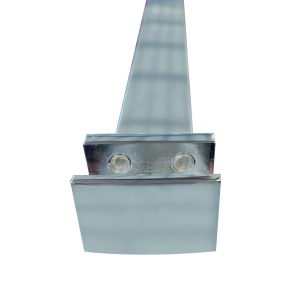 Душова перегородка Koer SR SP01-120x200-TR-01 Walk-In прозоре скло Easy Clean 8мм, хром (KR53 №12