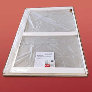 Шторки скляні на ванну Koer SR BS01-80x140-TR-01 прозоре скло 6мм, хром (KR5400) №5