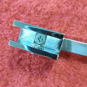 Шторки стеклянные на ванну Koer SR BS03-95x140-TR-01 прозрачное стекло 6мм, хром (KR5402) №7