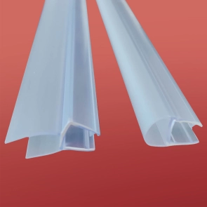 Шторки стеклянные на ванну Koer SR BS03-95x140-TR-01 прозрачное стекло 6мм, хром (KR5402) №17