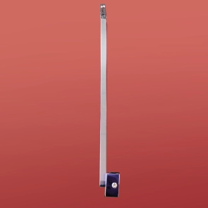 Шторки стеклянные на ванну Koer SR BS03-95x140-TR-01 прозрачное стекло 6мм, хром (KR5402) №19