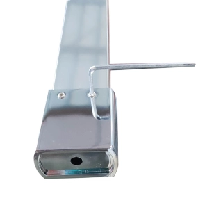 Душевая перегородка Koer SR SP03-120x200-TR-01 Walk-In прозрачное стекло Easy Clean 8мм, хром (KR53 №20