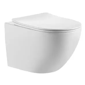 Унітаз підвісний Mixxus ELLIPSE-0306-T3 520x360x365mm, система змиву TORNADO 3.0 (MI6704) №1
