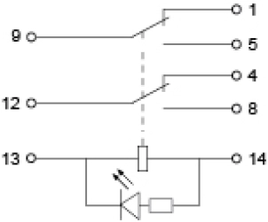 Реле МY2 (AC 12 V) №4