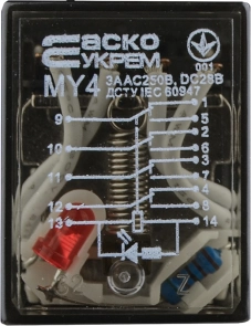 Реле MY4 (DC 24 V) №4