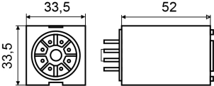 Реле МК3P (AC 220 V) №3