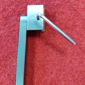 Шторки стеклянные на ванну Koer SR BS04-95x140-TR-01 прозрачное стекло 6мм, хром (KR5403) №8